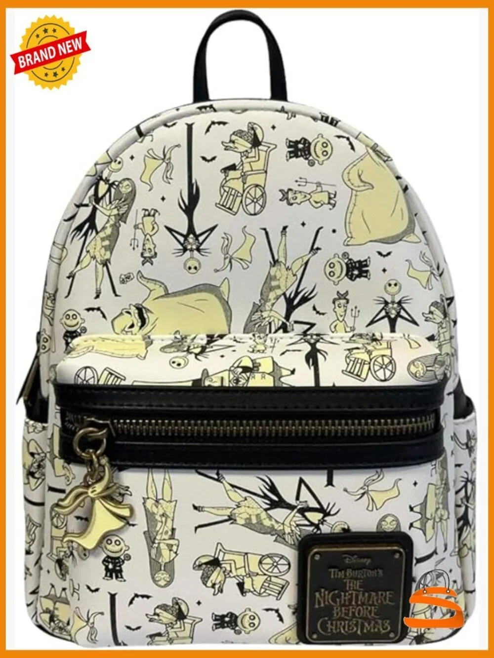 Loungefly Nightmare Before Christmas Glow Mini Backpack